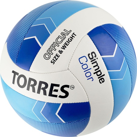 Купить Мяч волейбольный Torres Simple Color любительский р.5 в Ирбите 